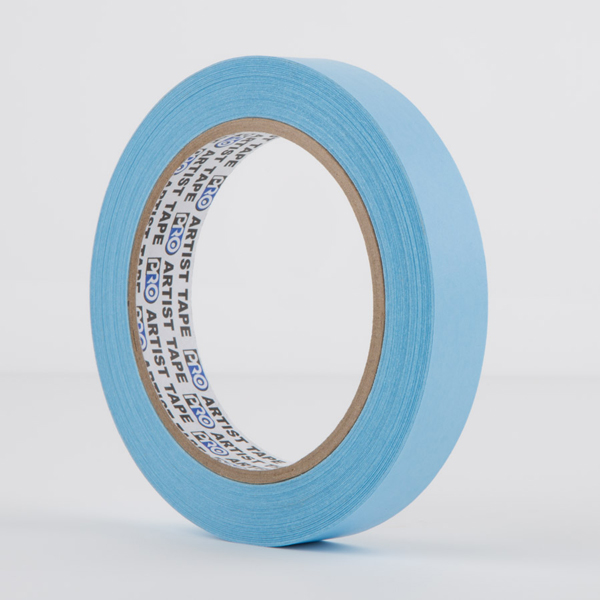 PRO-Tapes Цветной бумажный скотч Artist Tape (18мм х 30м, голубой)