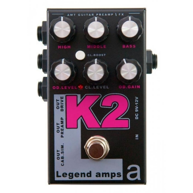 AMT Electronics K-2 Legend Amps II Двухканальный гитарный предусилитель