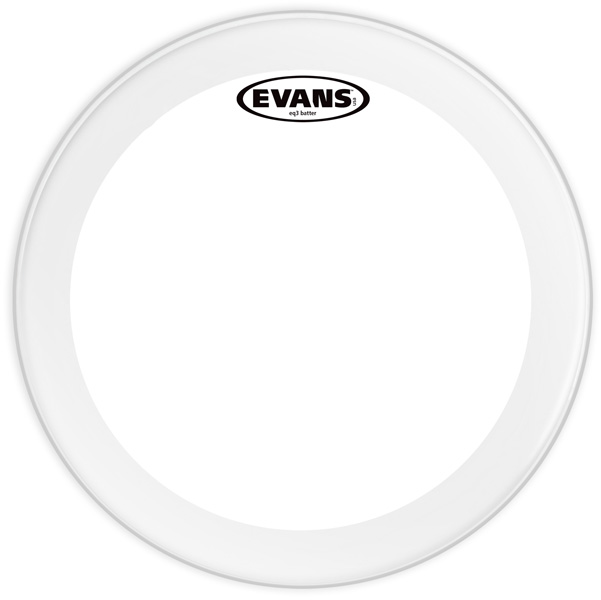 Evans BD20GB3C EQ3 Frosted Пластик для бас-барабана 20