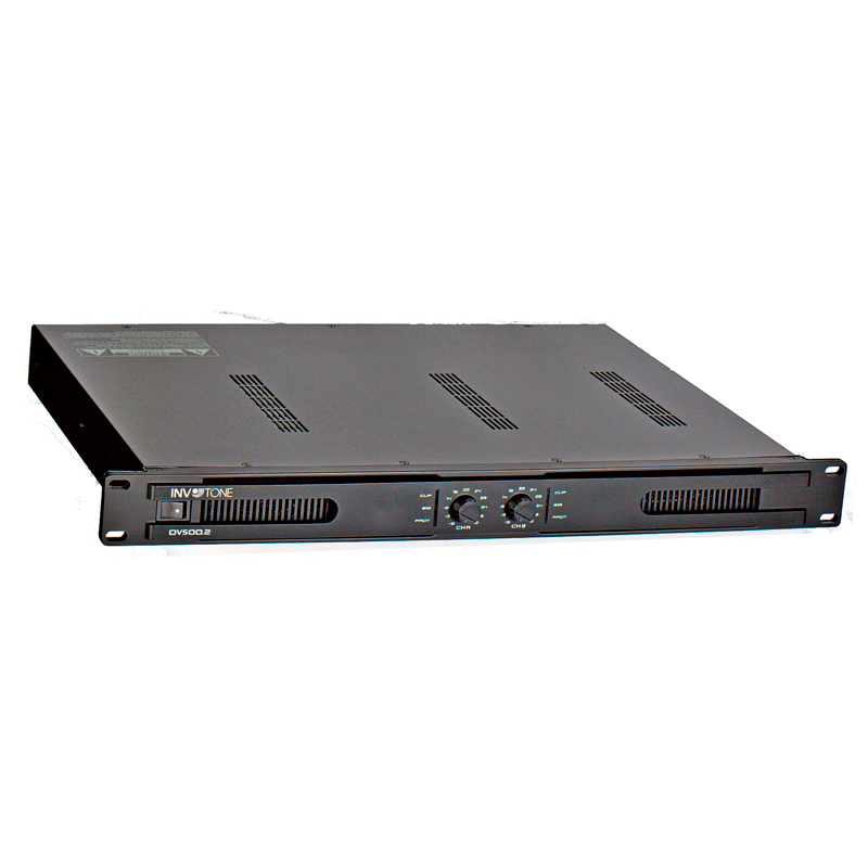 Invotone DV500.2 Усилитель мощности трансляционный двухканальный, 100V / 480 Вт
