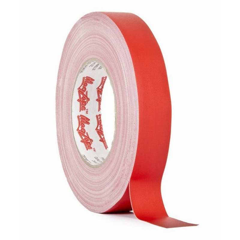 Gaffer Tape матовый MagTape® Matt 500 (25мм*50м, красный) лента монтажная