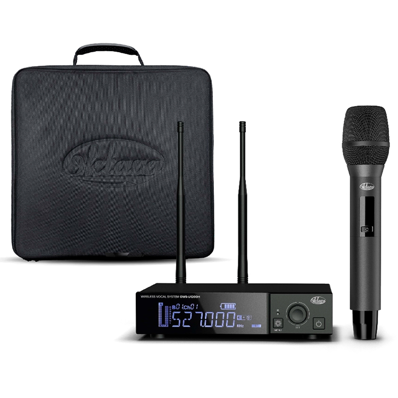 Октава OWS-U1200H Plus Радиосистема вокальная в кейсе, 1 ручной микрофон, UHF 512-562 МГц