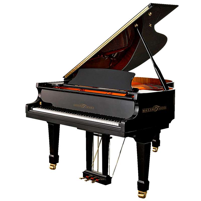 М.Глинка T-221PBK Рояль малый концертный, чёрный, полированный