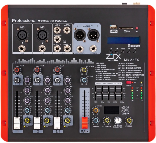 ZTX audio Mix 2.1.Fx