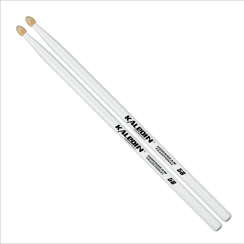 Kaledin Drumsticks 7KLHBW5A Барабанные палочки 5A, граб, белые