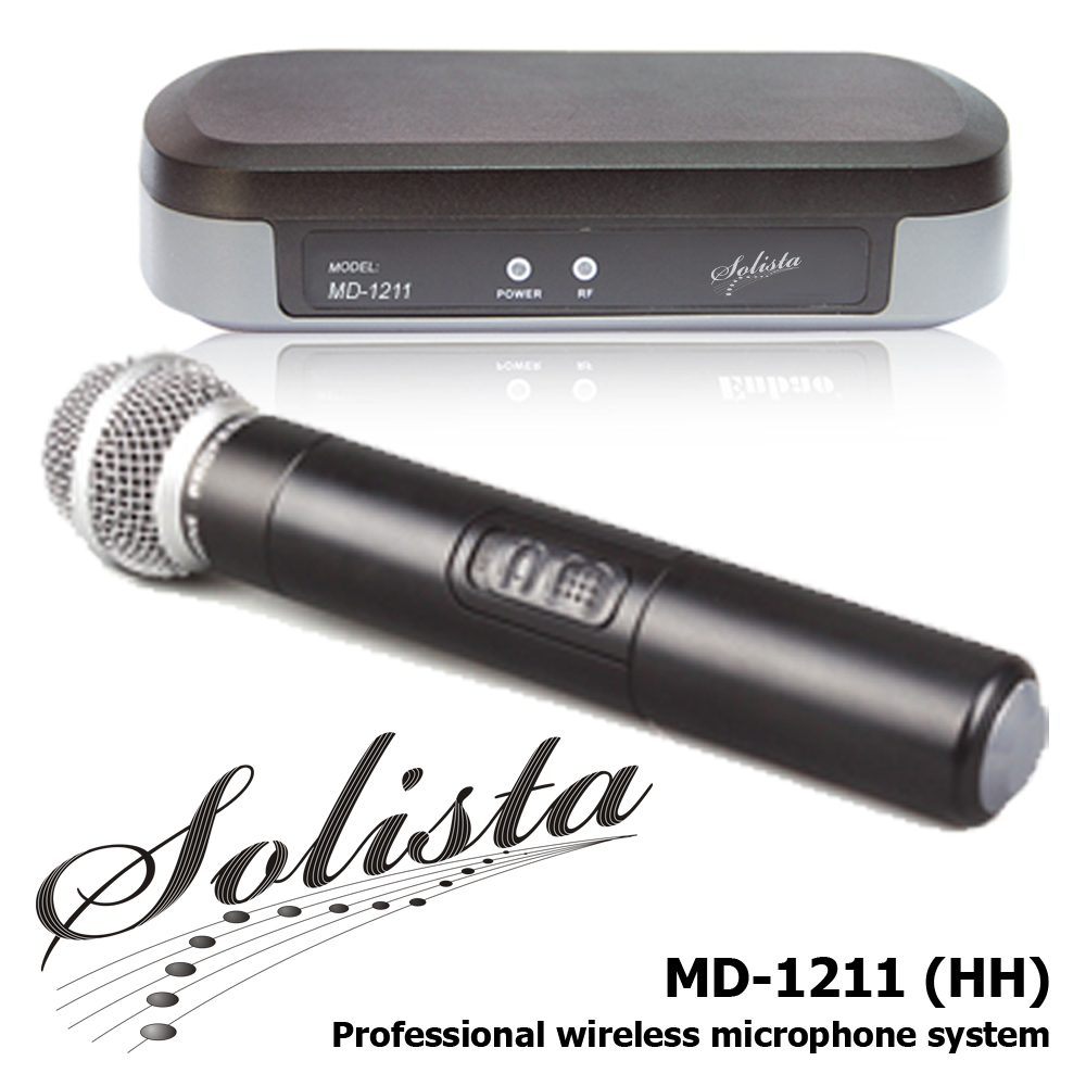 SOLISTA MD-1211 (HH) Радиосистема UHF, один ручной микрофон.