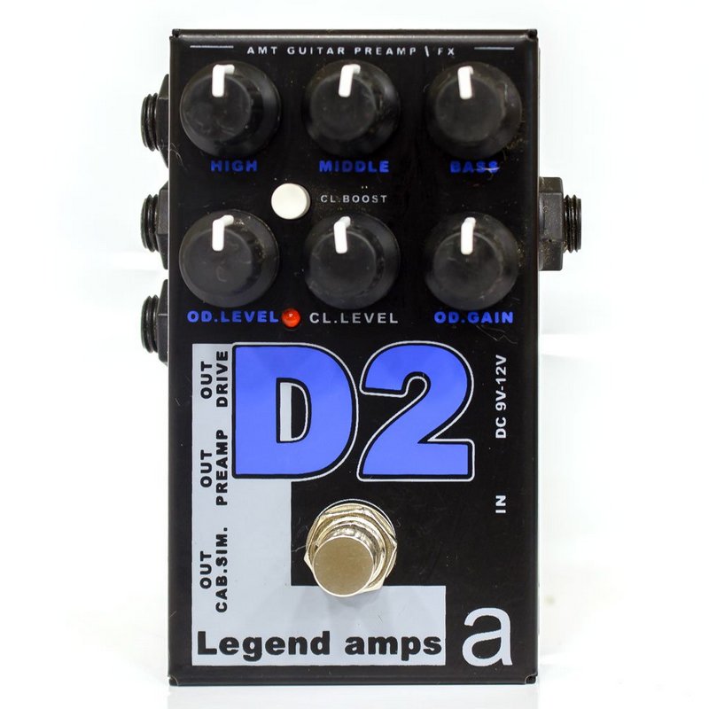 AMT Electronics D-2 Legend Amps II Двухканальный гитарный предусилитель D2 (Diezel)