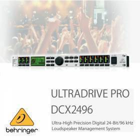 BEHRINGER DCX 2496 UltraDrive Pro