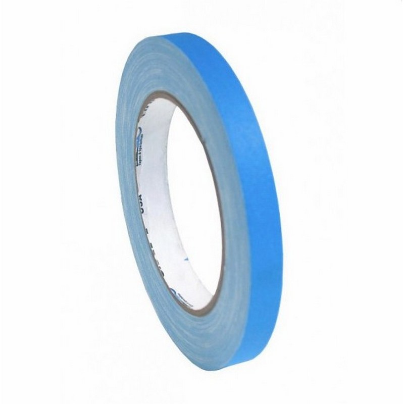 Gaffer Tape флуоресцентный Pro Gaff® Fluorescent (12мм*22.86м голубой) лента монтажная