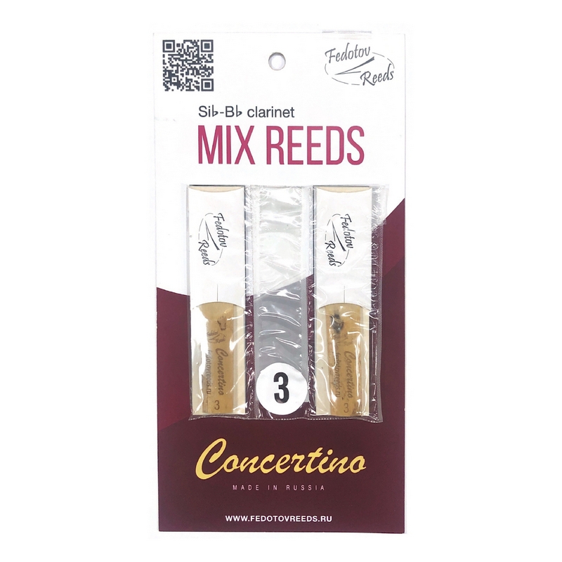 MIX REEDS FR19C-01_CON3.0 трости, кларнет 