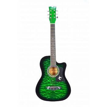 Belucci BC3830 GR Акустическая гитара 38", 6-струнная, цвет зелёный
