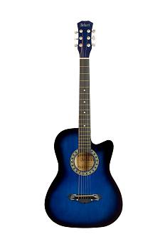 Belucci BC3810 BLS Акустическая гитара 38", 6 струн, синий санбёрст